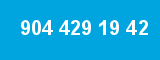 904 429 19 42 904 429 19 42